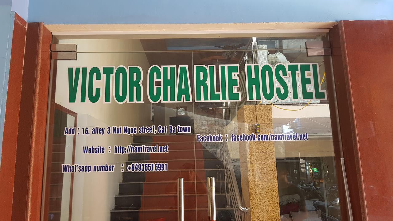 Victor Charlie Hostel Cat Ba Island Extérieur photo